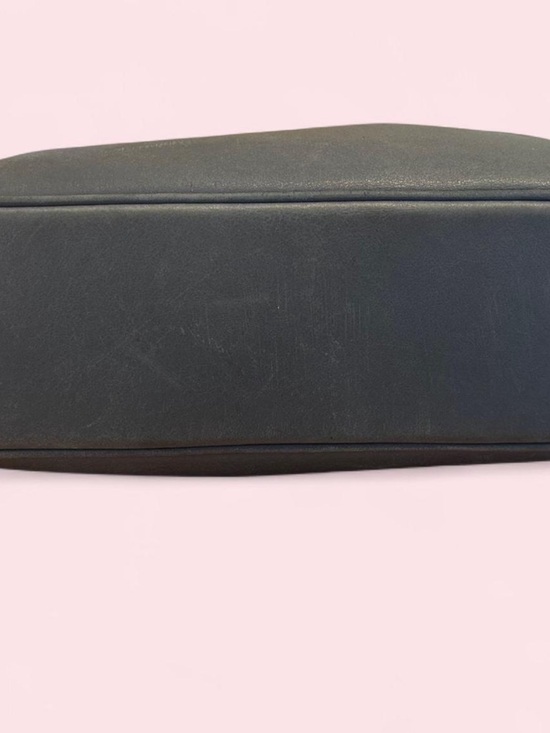 Coach Hampton Hobo Blue Leather
Shoulder Bag Vintage 7783+ Chain - Picture 6 of 9